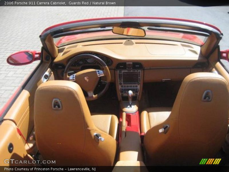  2006 911 Carrera Cabriolet Natural Brown Interior