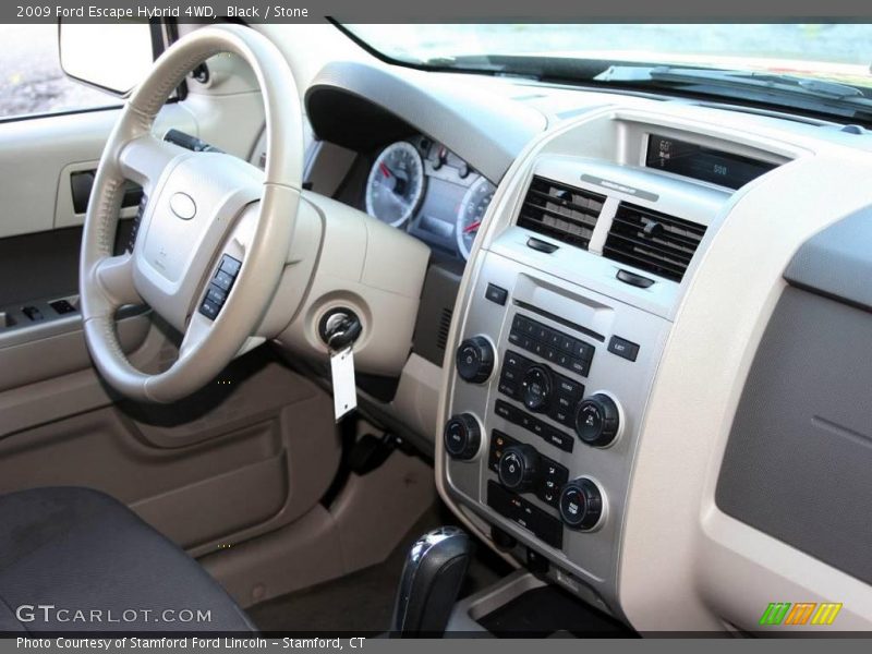 Black / Stone 2009 Ford Escape Hybrid 4WD