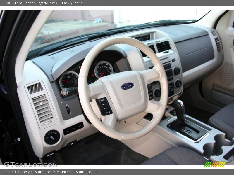Black / Stone 2009 Ford Escape Hybrid 4WD