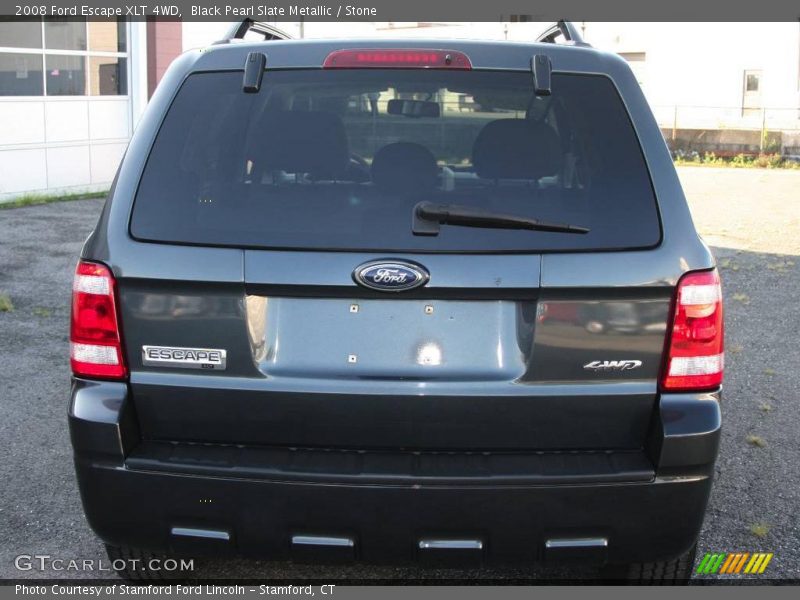 Black Pearl Slate Metallic / Stone 2008 Ford Escape XLT 4WD