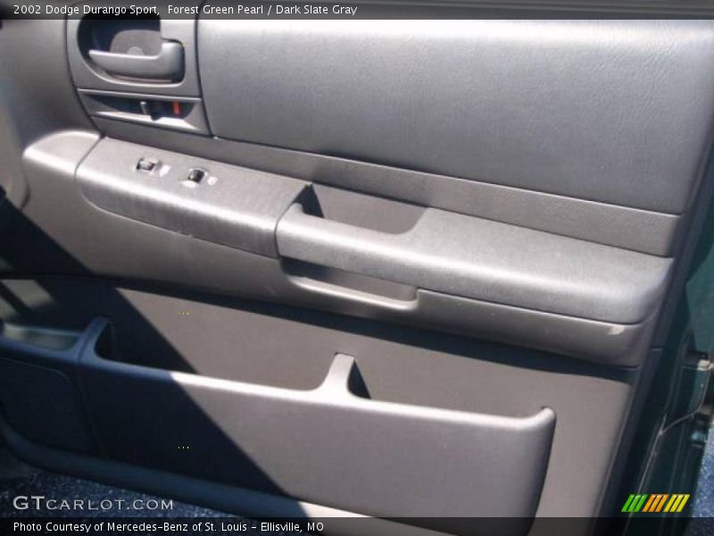 Forest Green Pearl / Dark Slate Gray 2002 Dodge Durango Sport