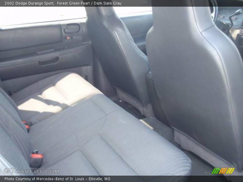 Forest Green Pearl / Dark Slate Gray 2002 Dodge Durango Sport