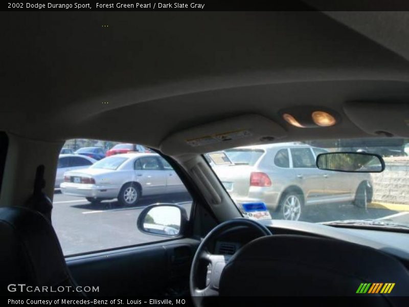 Forest Green Pearl / Dark Slate Gray 2002 Dodge Durango Sport