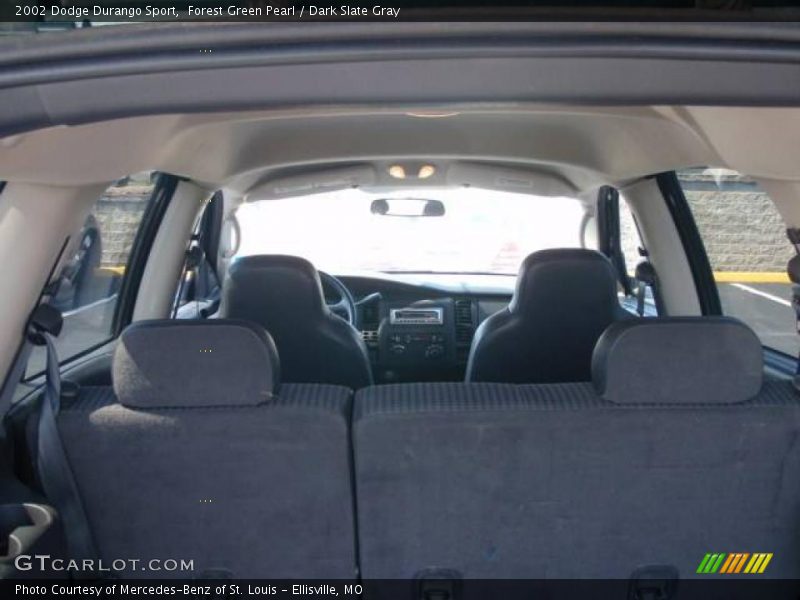 Forest Green Pearl / Dark Slate Gray 2002 Dodge Durango Sport