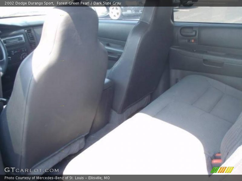 Forest Green Pearl / Dark Slate Gray 2002 Dodge Durango Sport