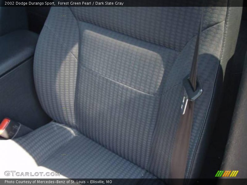 Forest Green Pearl / Dark Slate Gray 2002 Dodge Durango Sport