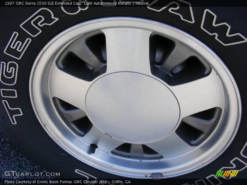 Light Autumnwood Metallic / Neutral 1997 GMC Sierra 1500 SLE Extended Cab