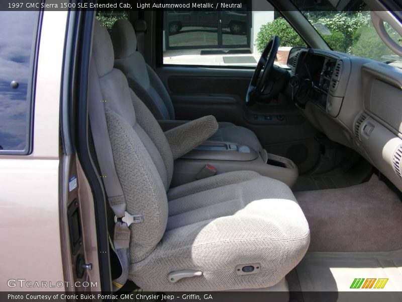 Light Autumnwood Metallic / Neutral 1997 GMC Sierra 1500 SLE Extended Cab