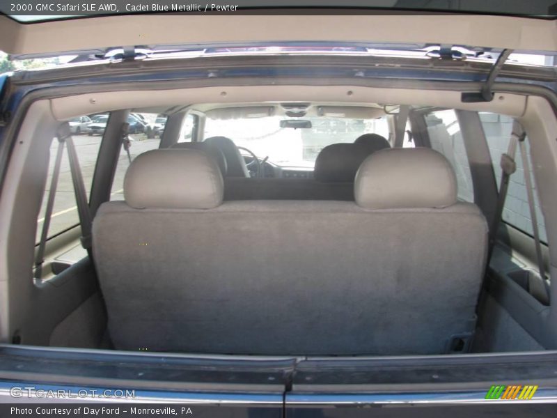 Cadet Blue Metallic / Pewter 2000 GMC Safari SLE AWD