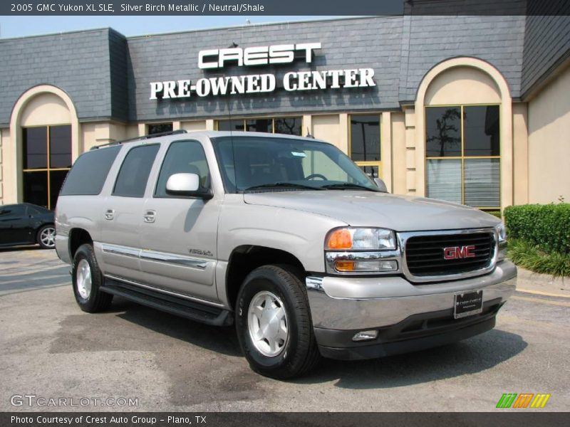 Silver Birch Metallic / Neutral/Shale 2005 GMC Yukon XL SLE