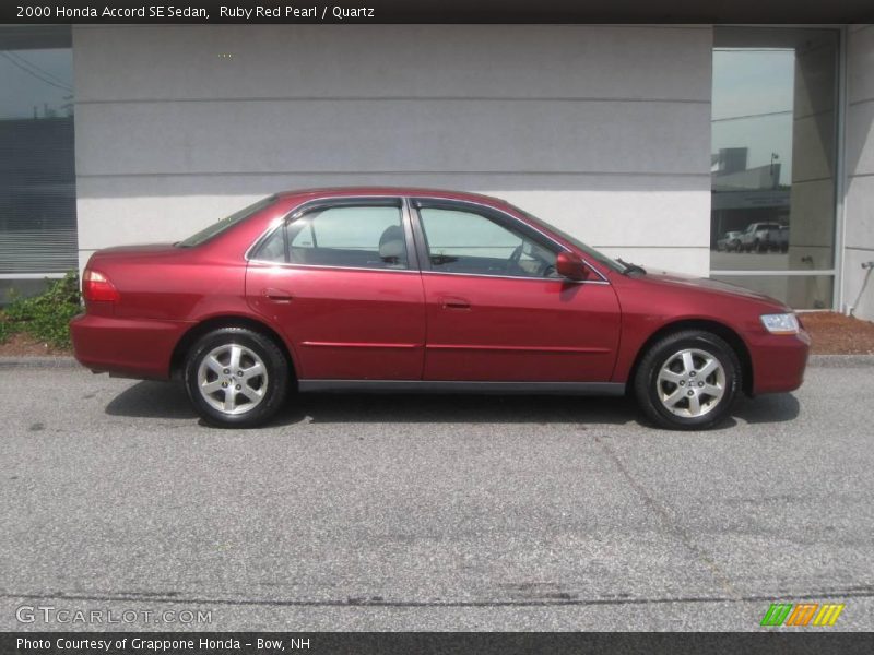 Ruby Red Pearl / Quartz 2000 Honda Accord SE Sedan