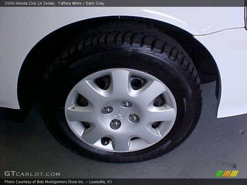 Taffeta White / Dark Gray 2000 Honda Civic LX Sedan