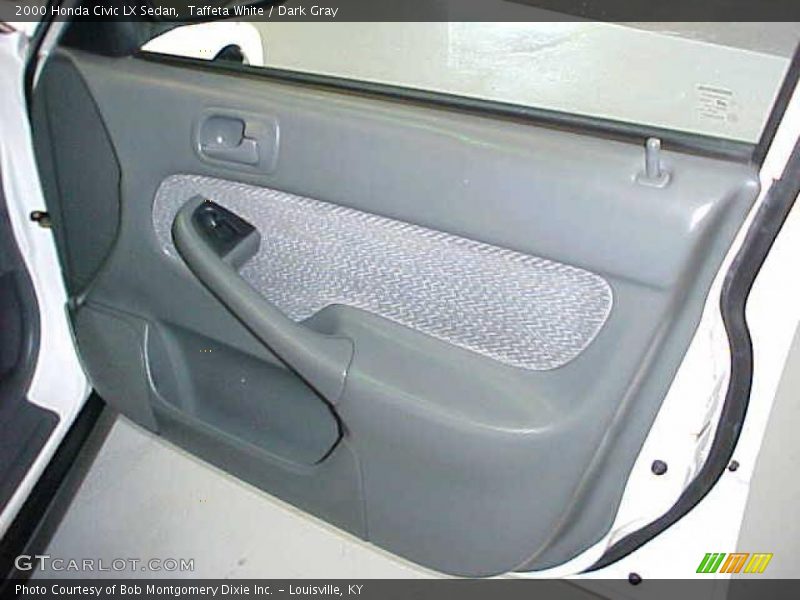Taffeta White / Dark Gray 2000 Honda Civic LX Sedan