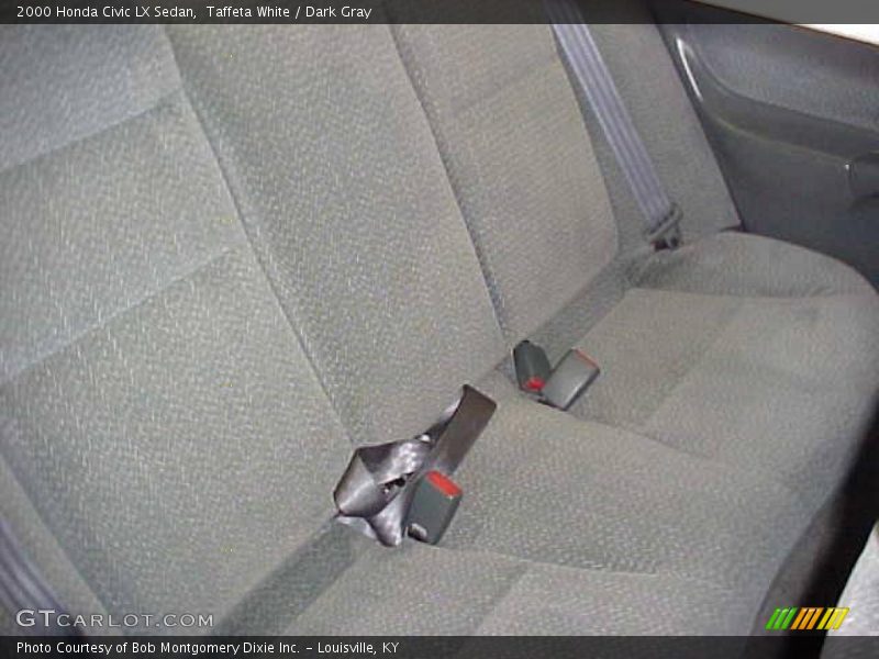 Taffeta White / Dark Gray 2000 Honda Civic LX Sedan