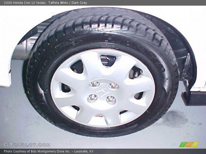 Taffeta White / Dark Gray 2000 Honda Civic LX Sedan