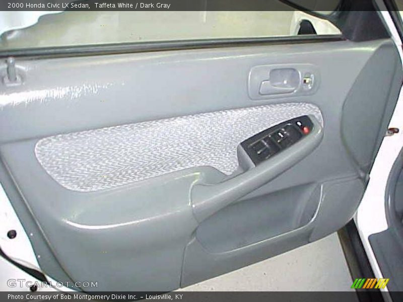 Taffeta White / Dark Gray 2000 Honda Civic LX Sedan