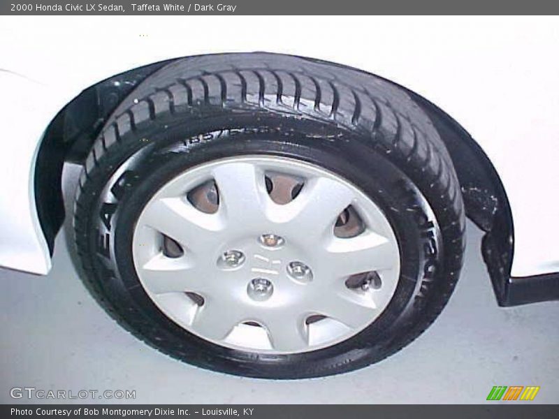 Taffeta White / Dark Gray 2000 Honda Civic LX Sedan