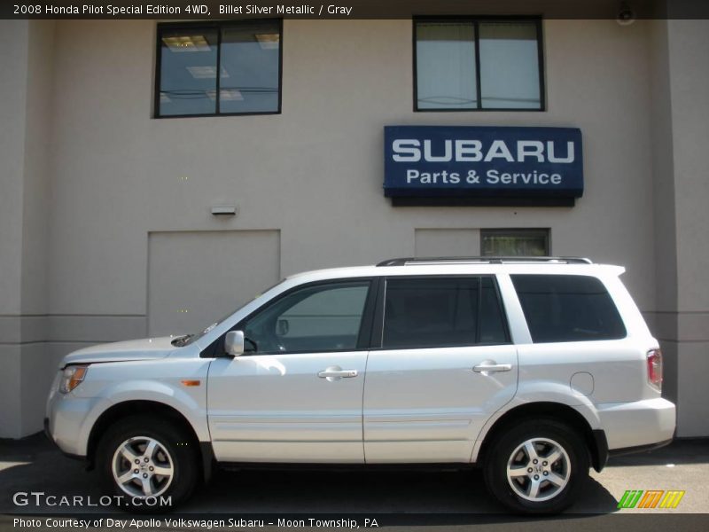 Billet Silver Metallic / Gray 2008 Honda Pilot Special Edition 4WD