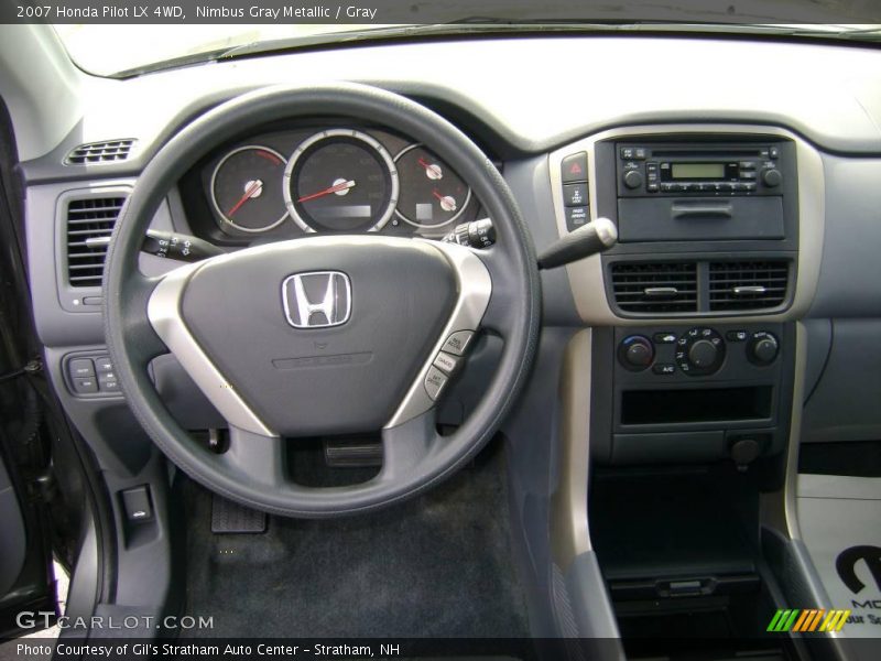 Nimbus Gray Metallic / Gray 2007 Honda Pilot LX 4WD