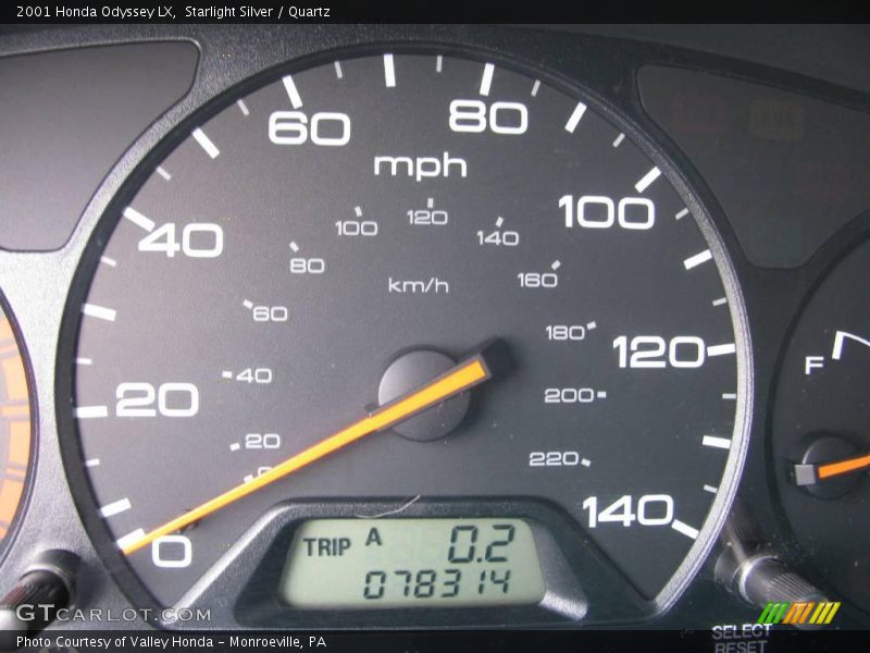 Starlight Silver / Quartz 2001 Honda Odyssey LX