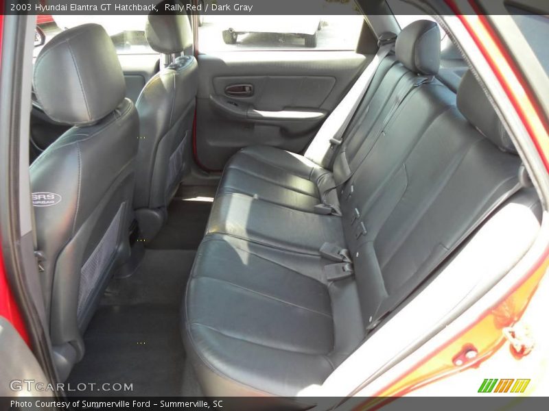 Rally Red / Dark Gray 2003 Hyundai Elantra GT Hatchback