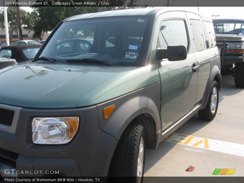 Galapagos Green Metallic / Gray 2004 Honda Element EX