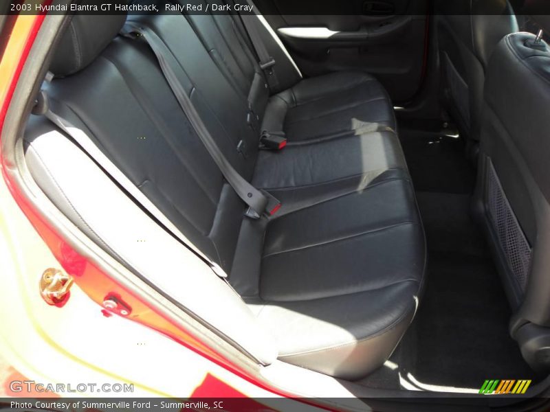 Rally Red / Dark Gray 2003 Hyundai Elantra GT Hatchback