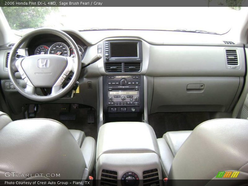 Sage Brush Pearl / Gray 2006 Honda Pilot EX-L 4WD