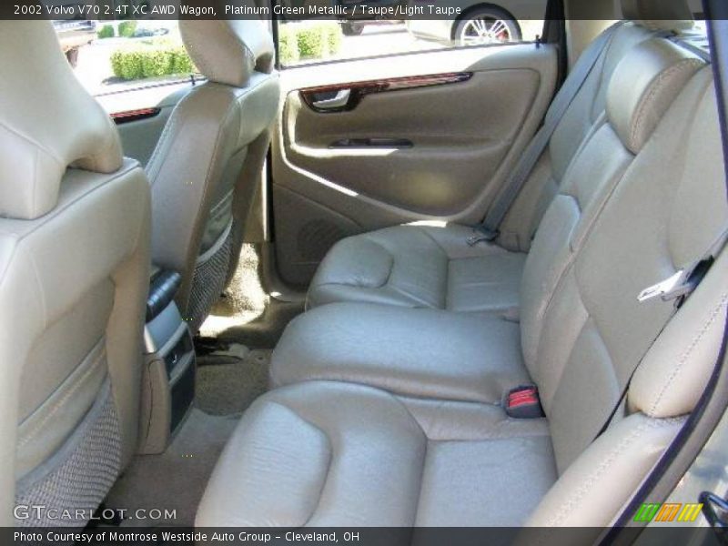 Platinum Green Metallic / Taupe/Light Taupe 2002 Volvo V70 2.4T XC AWD Wagon