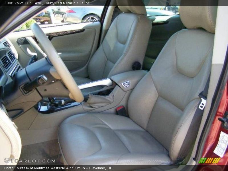 Ruby Red Metallic / Taupe 2006 Volvo XC70 AWD