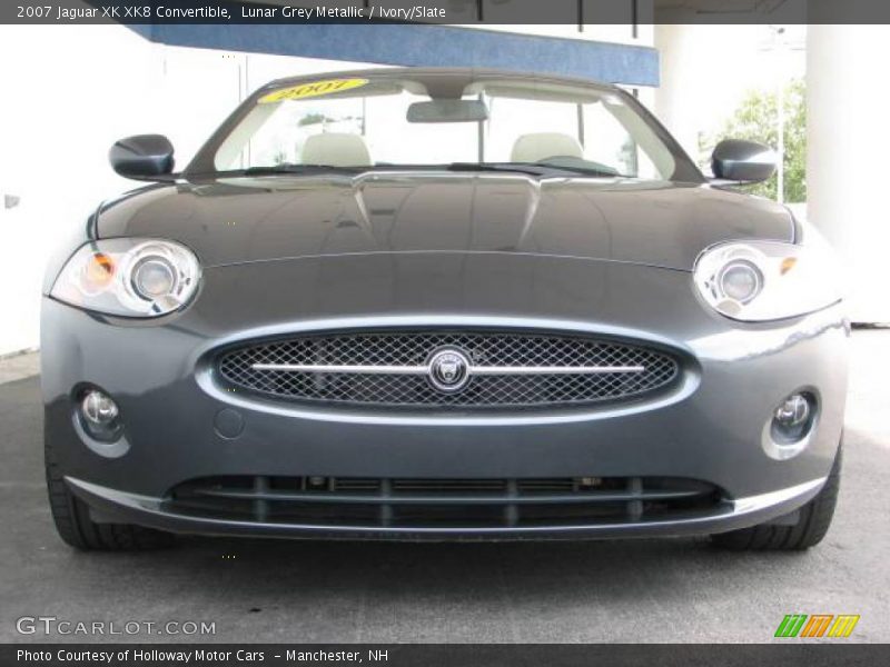 Lunar Grey Metallic / Ivory/Slate 2007 Jaguar XK XK8 Convertible