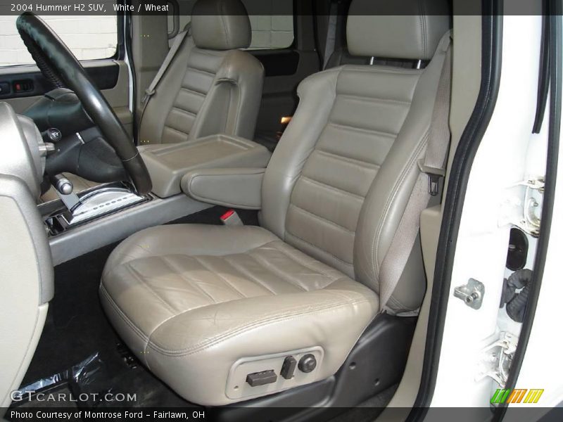 White / Wheat 2004 Hummer H2 SUV