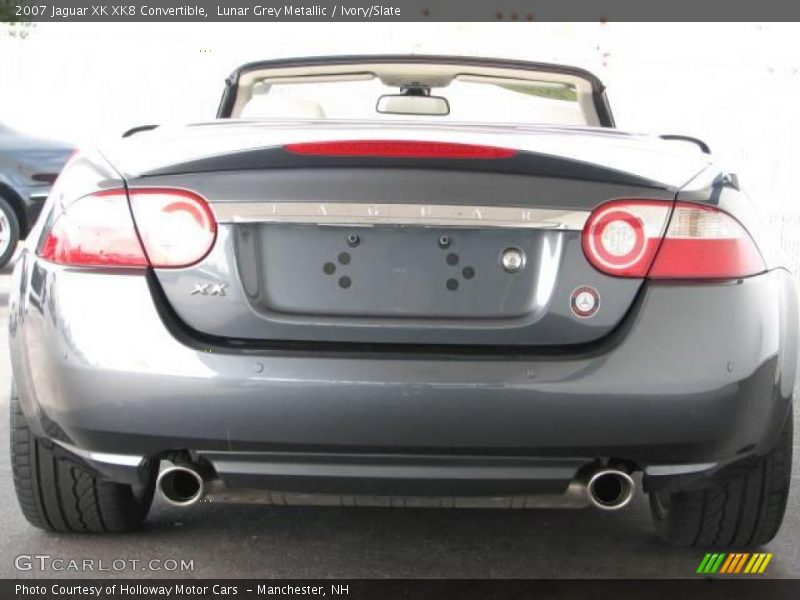 Lunar Grey Metallic / Ivory/Slate 2007 Jaguar XK XK8 Convertible