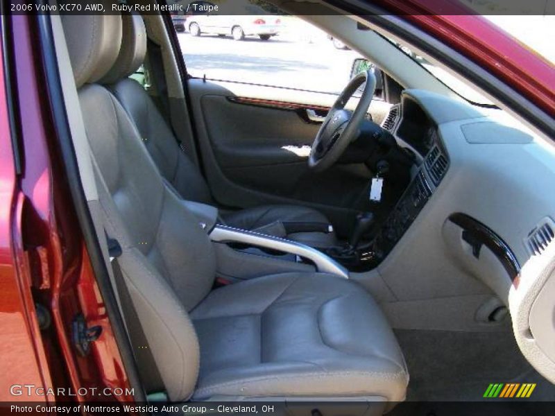 Ruby Red Metallic / Taupe 2006 Volvo XC70 AWD