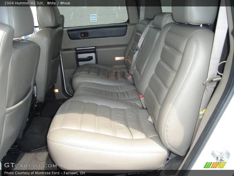 White / Wheat 2004 Hummer H2 SUV