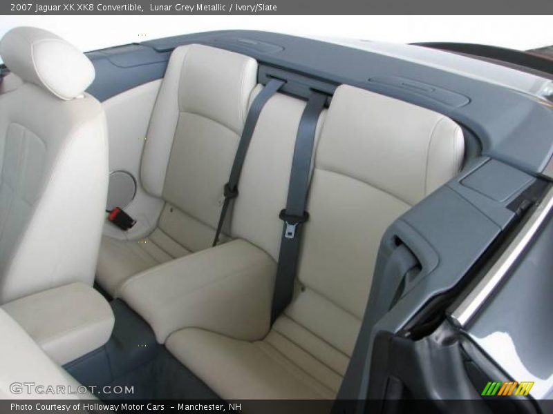 Lunar Grey Metallic / Ivory/Slate 2007 Jaguar XK XK8 Convertible