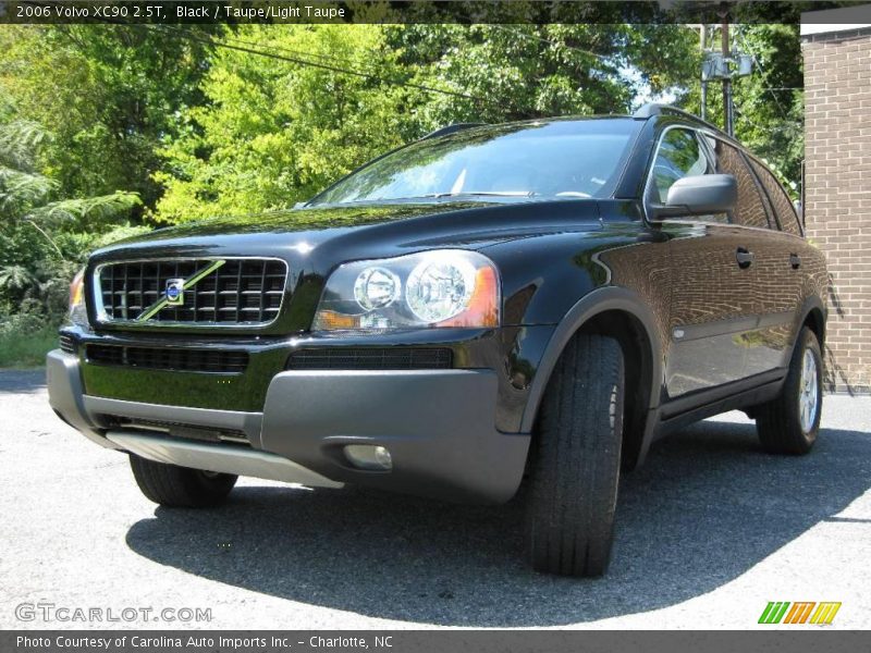 Black / Taupe/Light Taupe 2006 Volvo XC90 2.5T