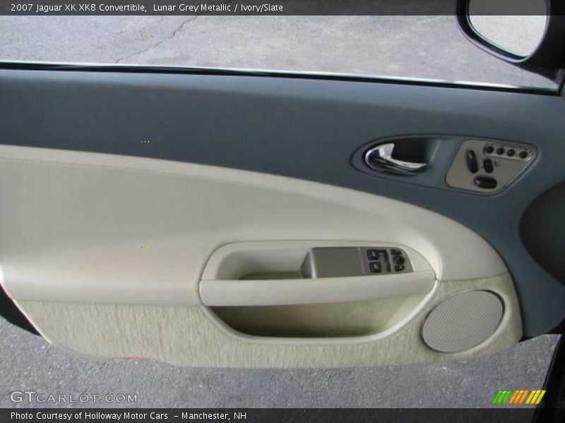 Lunar Grey Metallic / Ivory/Slate 2007 Jaguar XK XK8 Convertible