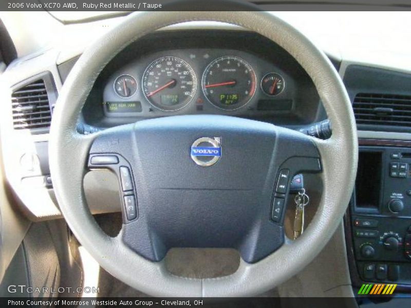 Ruby Red Metallic / Taupe 2006 Volvo XC70 AWD