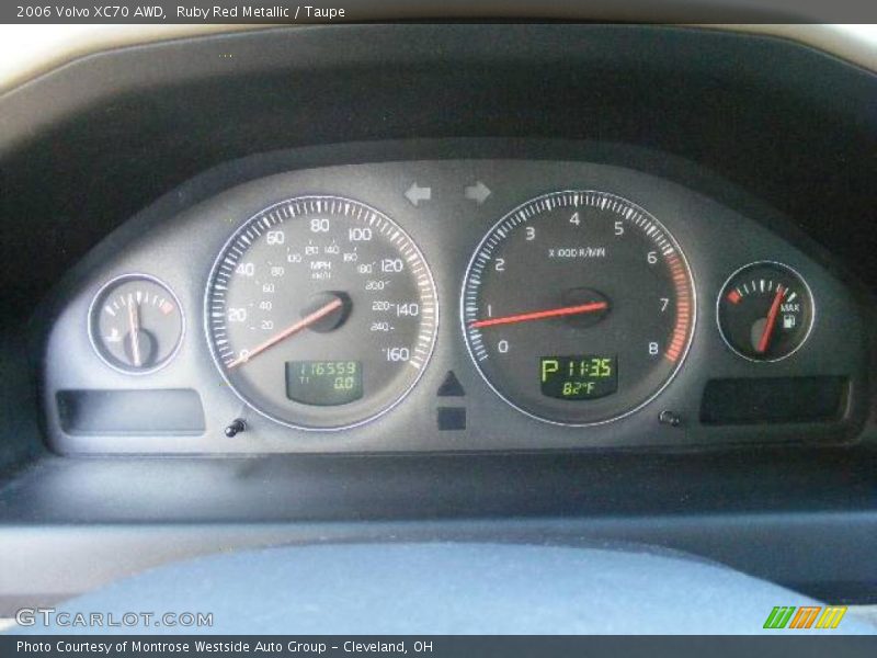 Ruby Red Metallic / Taupe 2006 Volvo XC70 AWD
