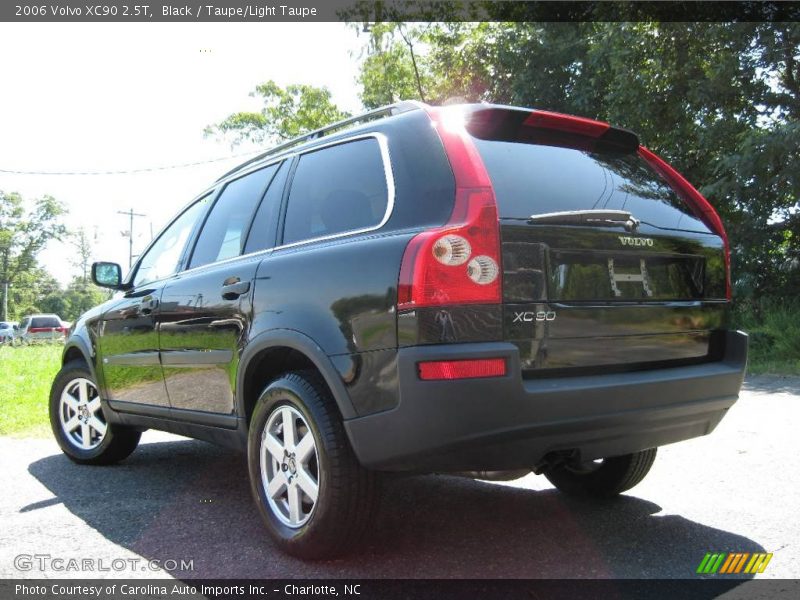 Black / Taupe/Light Taupe 2006 Volvo XC90 2.5T