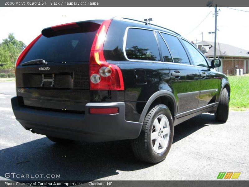 Black / Taupe/Light Taupe 2006 Volvo XC90 2.5T