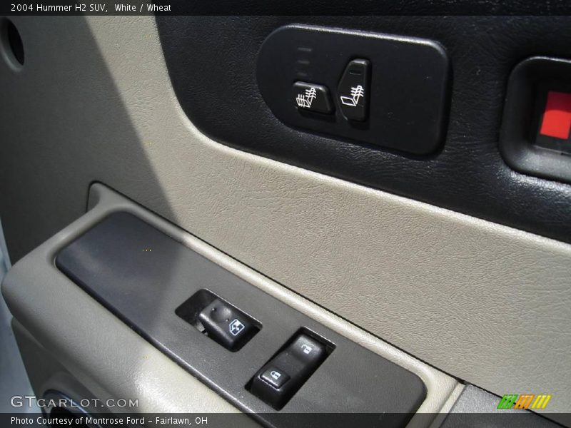 White / Wheat 2004 Hummer H2 SUV