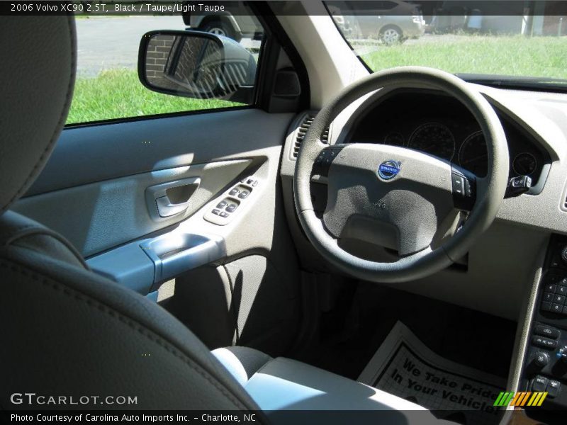 Black / Taupe/Light Taupe 2006 Volvo XC90 2.5T