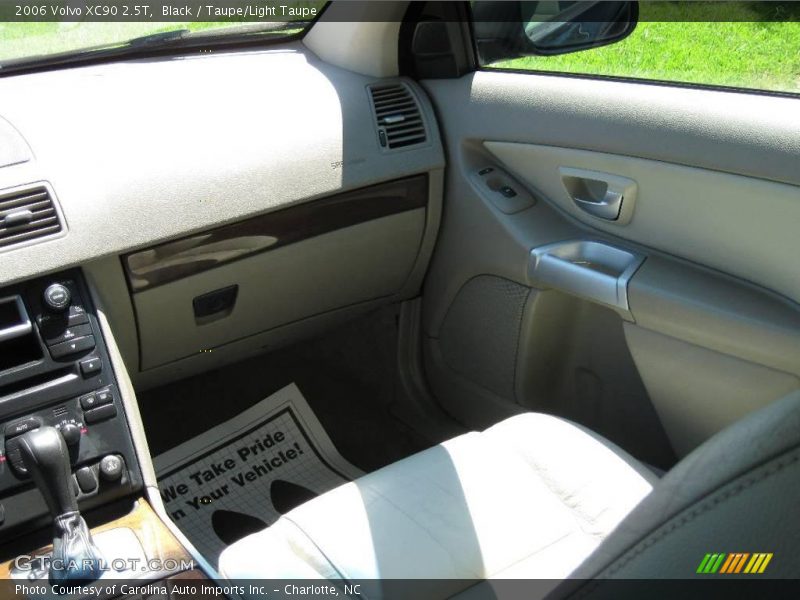 Black / Taupe/Light Taupe 2006 Volvo XC90 2.5T