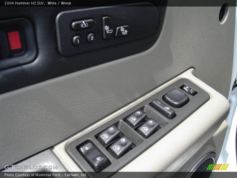White / Wheat 2004 Hummer H2 SUV