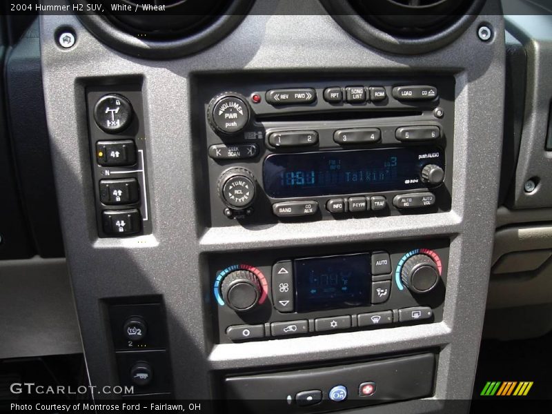 White / Wheat 2004 Hummer H2 SUV