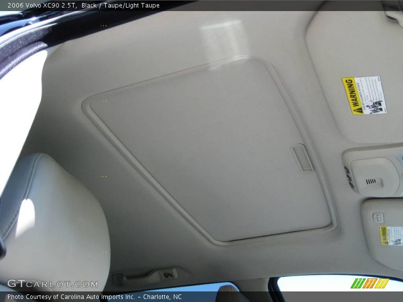 Black / Taupe/Light Taupe 2006 Volvo XC90 2.5T