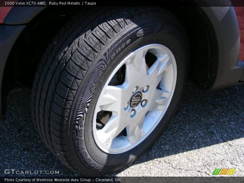 Ruby Red Metallic / Taupe 2006 Volvo XC70 AWD