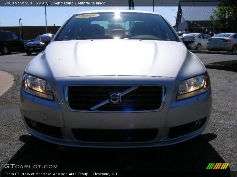 Silver Metallic / Anthracite Black 2008 Volvo S80 T6 AWD